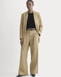 Wide-Leg Trouser in Buttersmooth