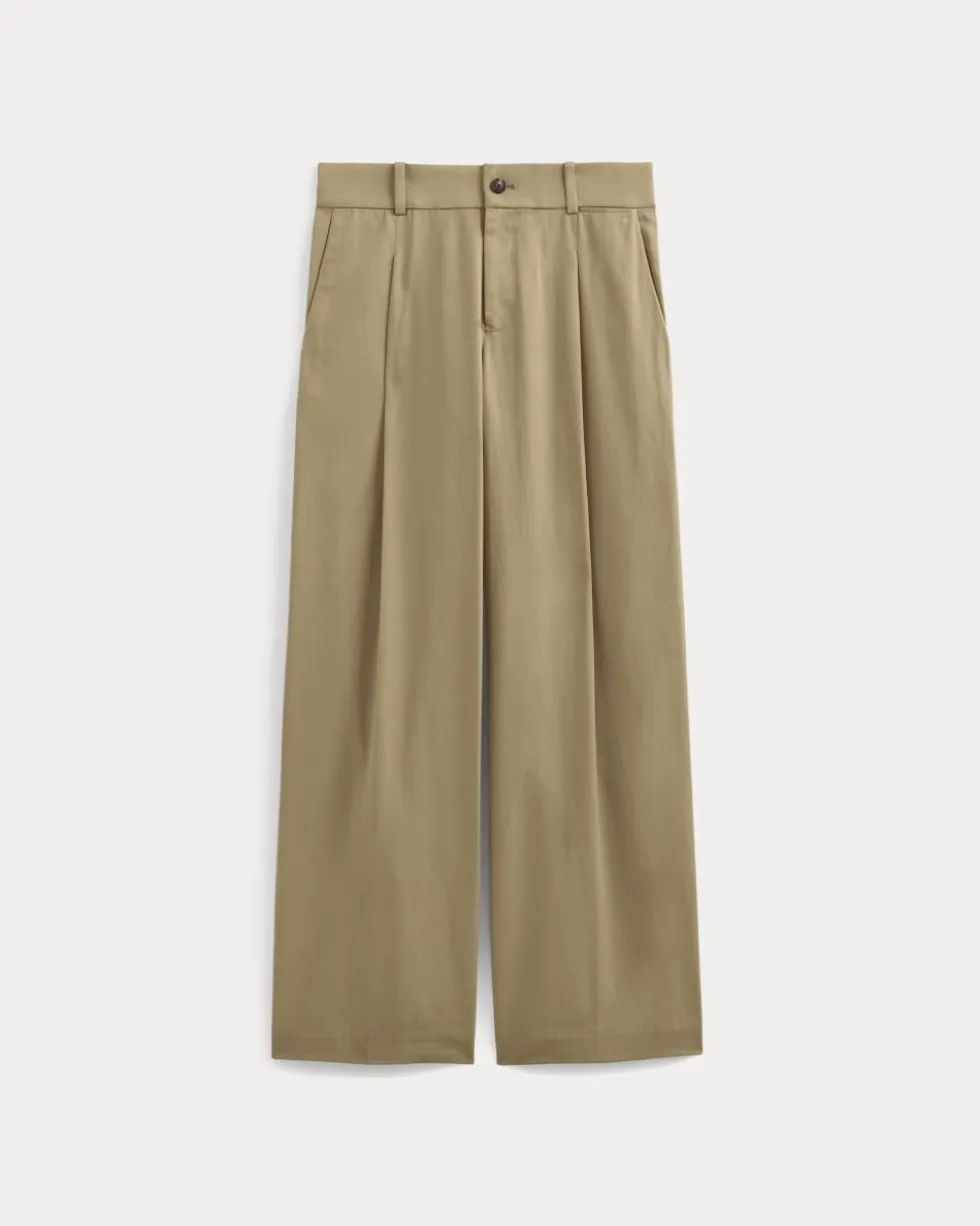 Wide-Leg Trouser in Buttersmooth