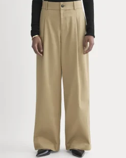 Wide-Leg Trouser in Buttersmooth