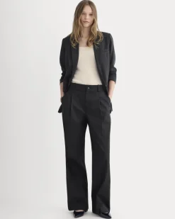 Wide-Leg Trouser in Buttersmooth