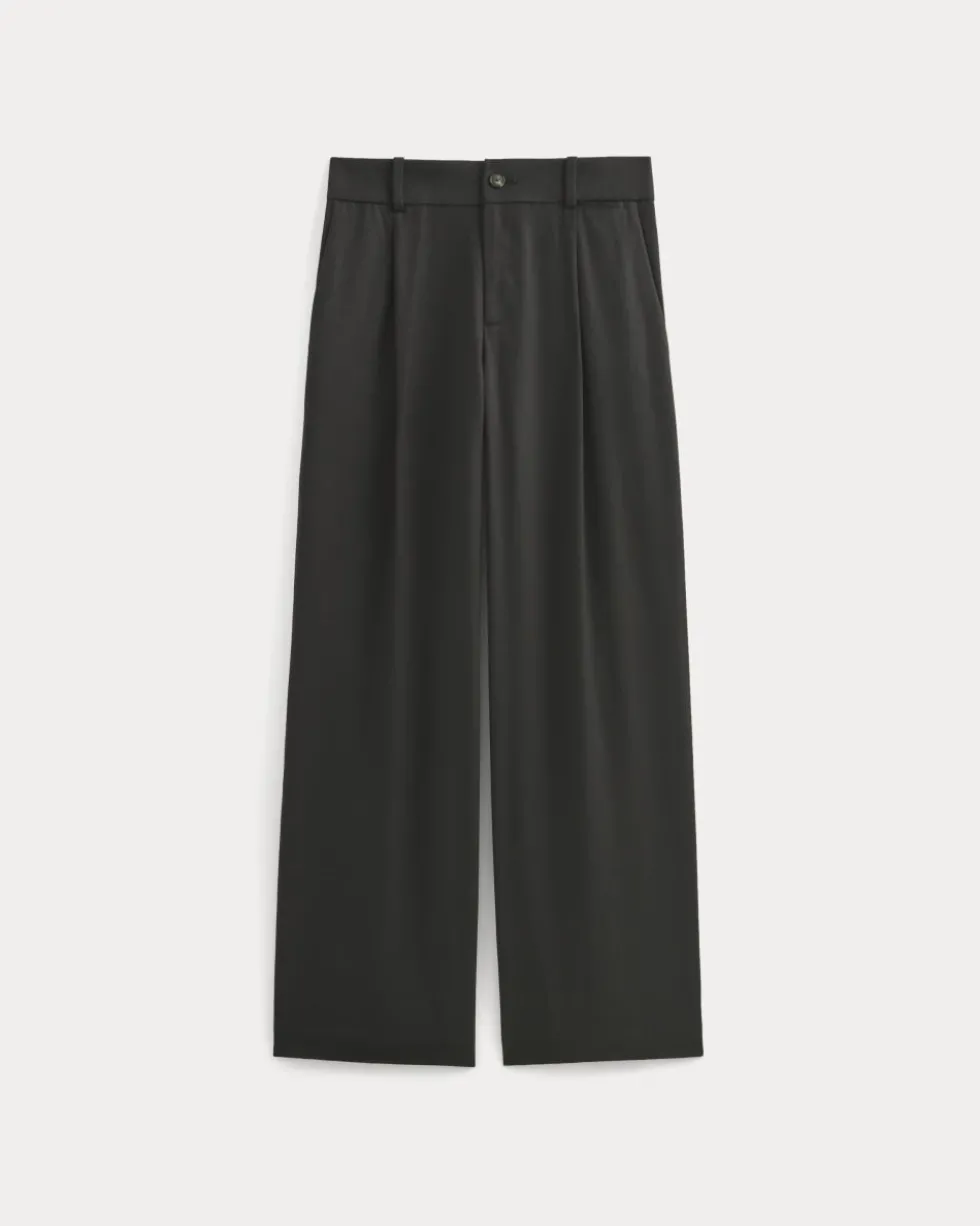 Wide-Leg Trouser in Buttersmooth