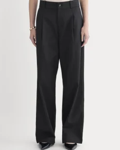 Wide-Leg Trouser in Buttersmooth