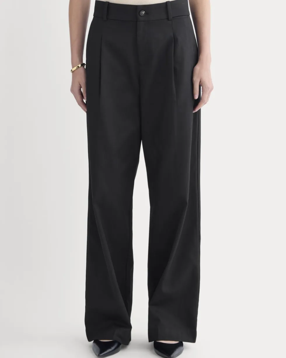 Wide-Leg Trouser in Buttersmooth