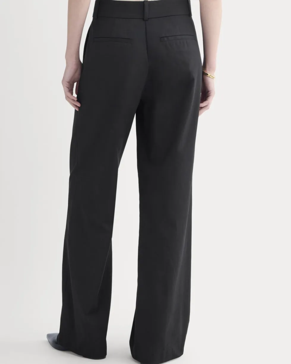 Wide-Leg Trouser in Buttersmooth